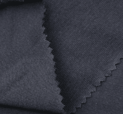 Knitted flame-retardant rib